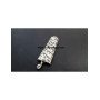 Dalmatian Jasper Wire Wrapped Flat Stick Pendant Bulk Supply - High-Quality Natural Stone Jewelry