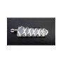 Crystal Quartz Flat Stick Wire Wrapped Pendants Bulk Supply - High-Quality Quartz Pendants