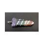 Chakra Bonded Flat Stick Wire Wrapped Pendant - Bulk Supply