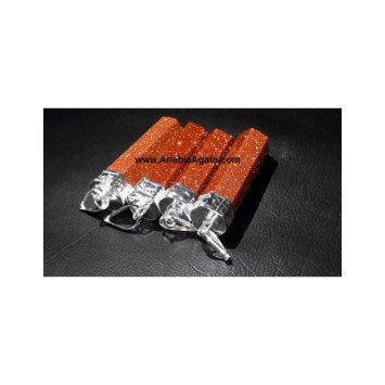 Goldstone Pencil Pendants