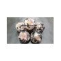 R.B.S (Rose Quartz, Black Tourmaline, Selenite) Orgone Balls With Copper Wire