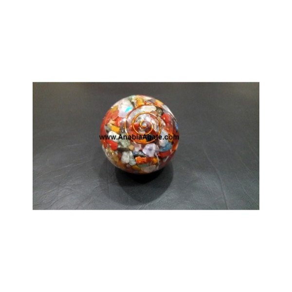 Mix Gemstone Orgone Small Balls - Energize Your Space