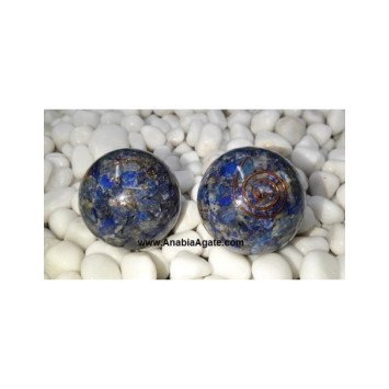 Lapis Lazuli Orgone Balls - 50mm | Healing Crystals and Stones