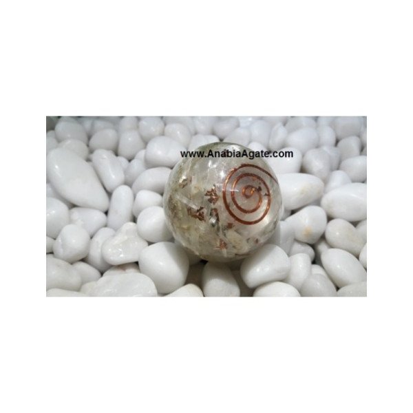 Selenite Orgone Balls - 50mm | Crystal Healing
