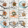 Wooden Orgone Mix Shape Pendants - Unique Energy Healing Jewelry