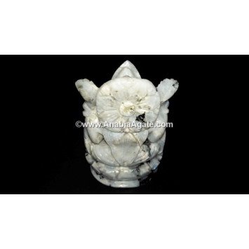 Rainbow Moonstone Laxmi Goddess Figurine - Bring Prosperity and Serenity to your Home