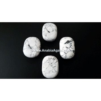 Howlite Soap Shaped Stone