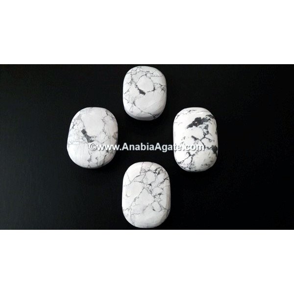 Howlite Soap Shaped Stone