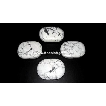 Howlite Soap Shaped Stone