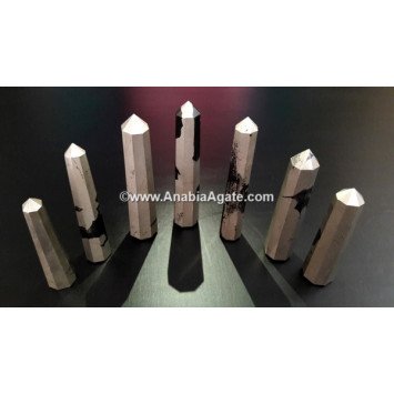 Golden Pyrite Obelisk - Stunning Crystal Decor Piece