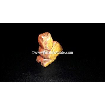 Mookaite 1 Inch Owl Idol - Handcrafted Gemstone Owl Figurine