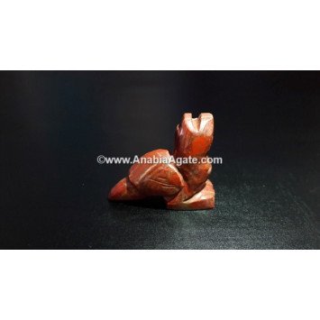 Mookaite 1 Inch Owl Idol - Handcrafted Gemstone Owl Figurine