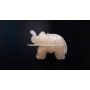 Yellow Aventurine 1 Inch Elephant Idol - Handcrafted Crystal Figurine