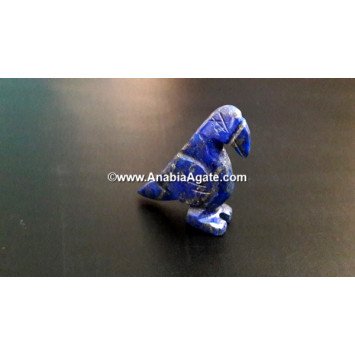 Lapis Lazuli 1 Inch Parrot Bird Idol for Home Decor