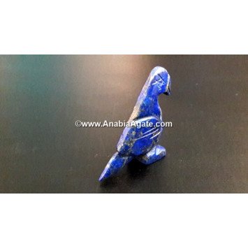 Lapis Lazuli 1 Inch Parrot Bird Idol for Home Decor