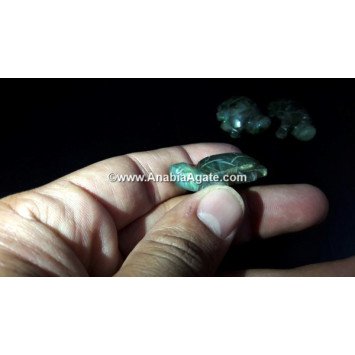 Labradorite Turtle Idol - Exquisite Handcrafted Gemstone Figurine