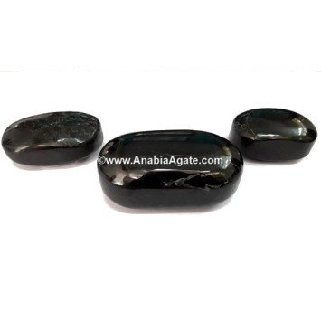 Black Tourmaline Big Size Oval Stone