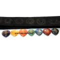 Chakra Sanskrit Engraved Heart Set with Purse - Balance and Energize