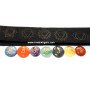 Chakra Sanskrit Engraved Disc Set with Purse - Balance Your Energy Centers