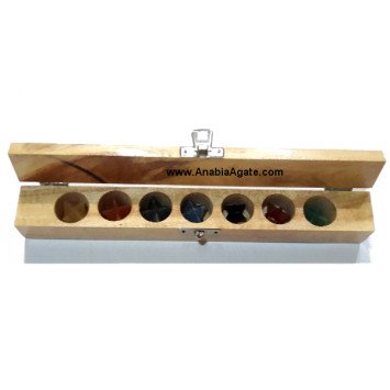 Chakra Merkaba Star Set with Box - Balanced Energy Healing Tools