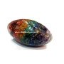 Chakra Layered Orgone Shiva Lingam - Balancing Energy and Spiritual Healing