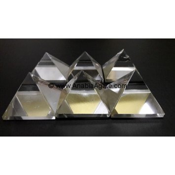 Clear Quartz AAA Quality Small Pyramid - Healing Crystal Decor