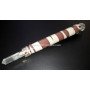Narmada Stone Plain Healing Stick with Crystal Ball & Pencil