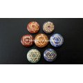 Chakra Engraved Disc Set - Align Your Energy Centers