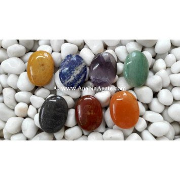 Chakra Polished Oval Set - Balance Your Energy Centers