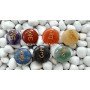Chakra Sanskrit Engraved Disc Set - Balance Your Energy Centers
