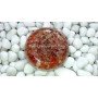Red Carnelian Orgone Dome - Energy Healing Crystal for Positive Vibrations