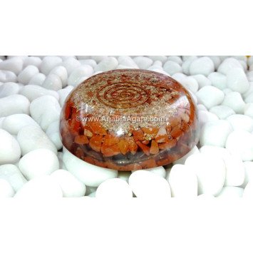 Red Jasper Orgone Dome
