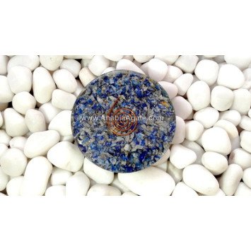 Lapis Lazuli Orgone Coaster – Enhance Your Environment in Style