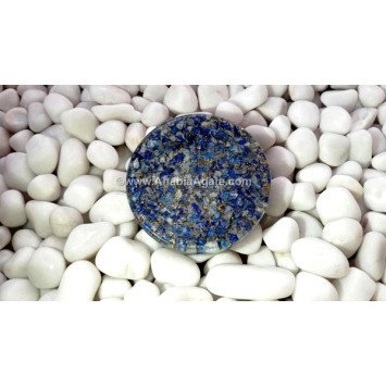 Lapis Lazuli Orgone Coaster – Enhance Your Environment in Style