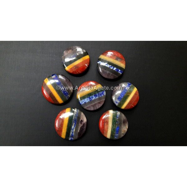 Chakra Bonded Disc Shapes: Healing Crystals for Energy Alignment