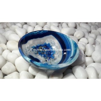 Blue Onyx 2-Inch Bowls - Exquisite Handcrafted Tableware at Anabia Agate