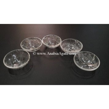 Crystal Quartz 3 Inch Bowls | Natural Healing Stones