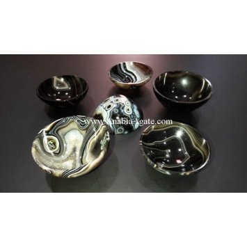 Sulemani Agate 3 Inch Bowls - Exquisite Gemstone Bowls for Home Decor