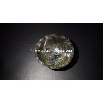 Labradorite 2-Inch Bowls - Exquisite Handcrafted Gemstone Bowls