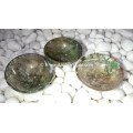 Moss Agate 2-Inch Bowls: Natural Stone Decor for Your Home