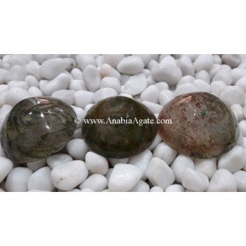 Moss Agate 2-Inch Bowls: Natural Stone Decor for Your Home