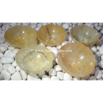 Yellow Aventurine 3-Inch Bowl - Exquisite Home Décor