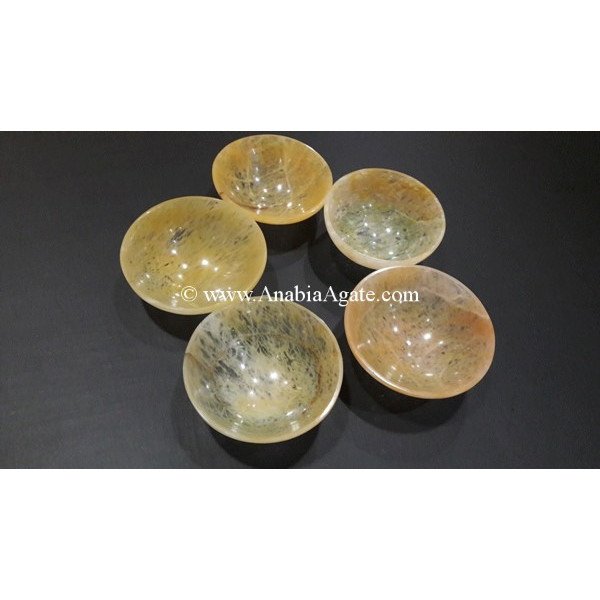 Yellow Aventurine 3-Inch Bowl - Exquisite Home Décor
