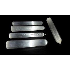 Selenite Gemstone Obelisk - Healing Crystal for Clarity and Light