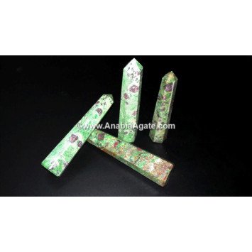 Ruby Zoisite Obelisk - Beautiful Natural Crystal for Collection