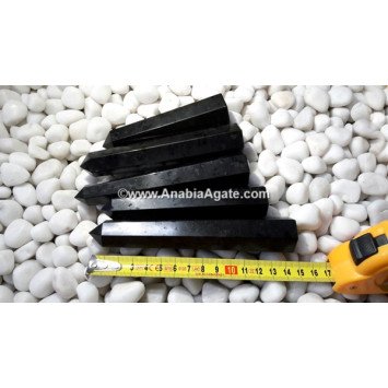 Premium Black Tourmaline Obelisk - Powerful Protection Crystal