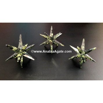 Kambaba Jasper 12-Pointed Star | Exquisite Gemstone Collection