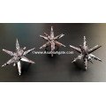 Indigo Gabbro 12-Pointed Star - Exquisite Crystal Decor