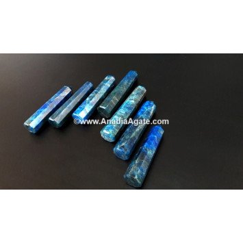 Blue Apatite Obelisk - Natural Crystal Healing Point