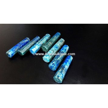 Blue Apatite Obelisk - Natural Crystal Healing Point